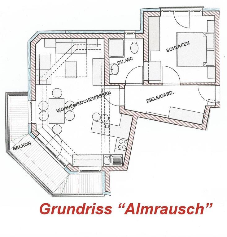 דירות גראן Am Schwand מראה חיצוני תמונה